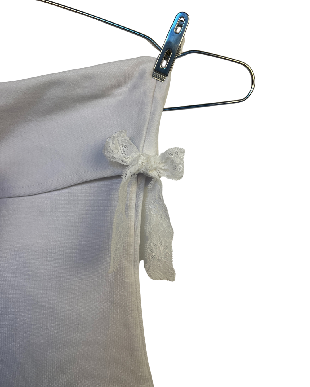 White Lace Mini Dress- Extra Small