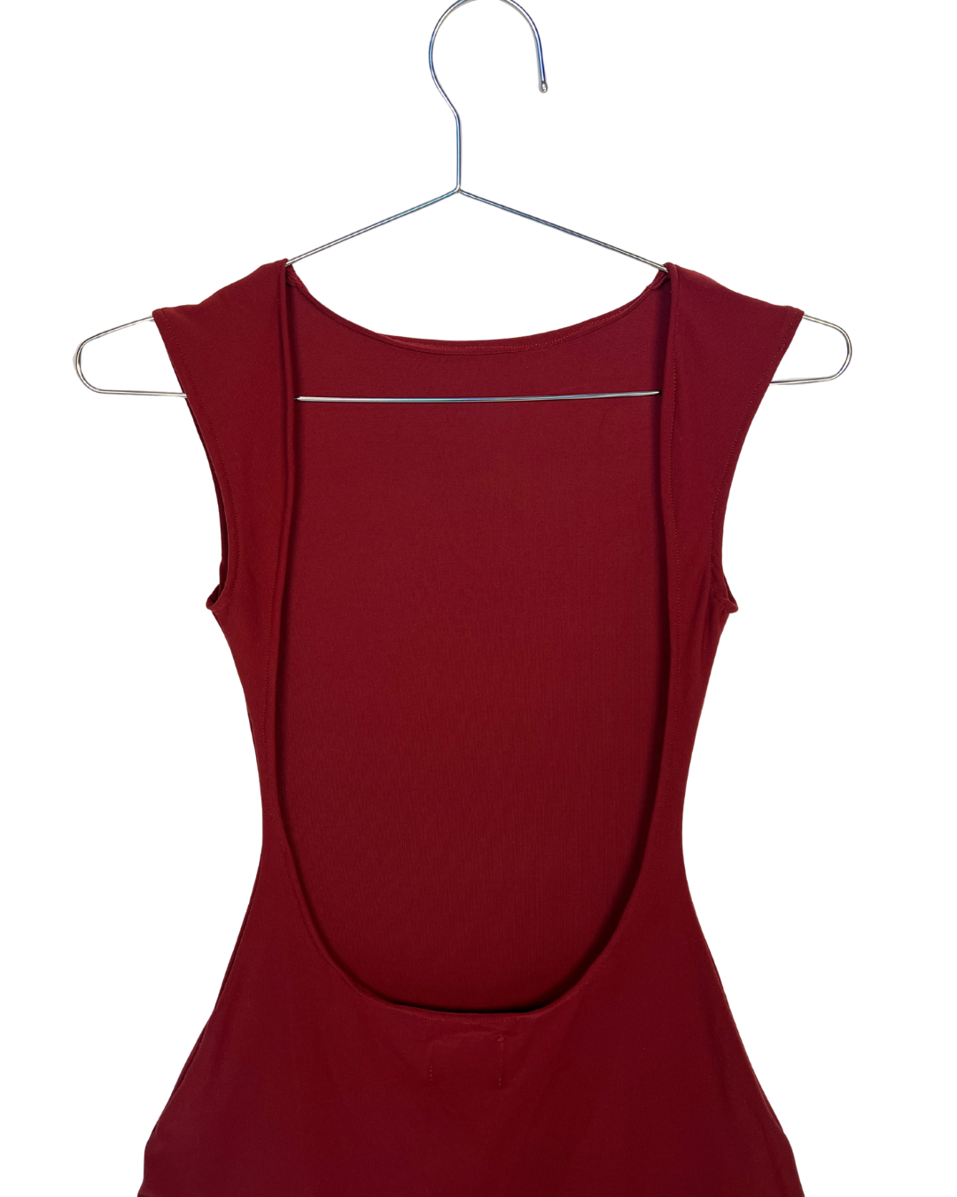 Sleeveless Burgundy Dress- Small