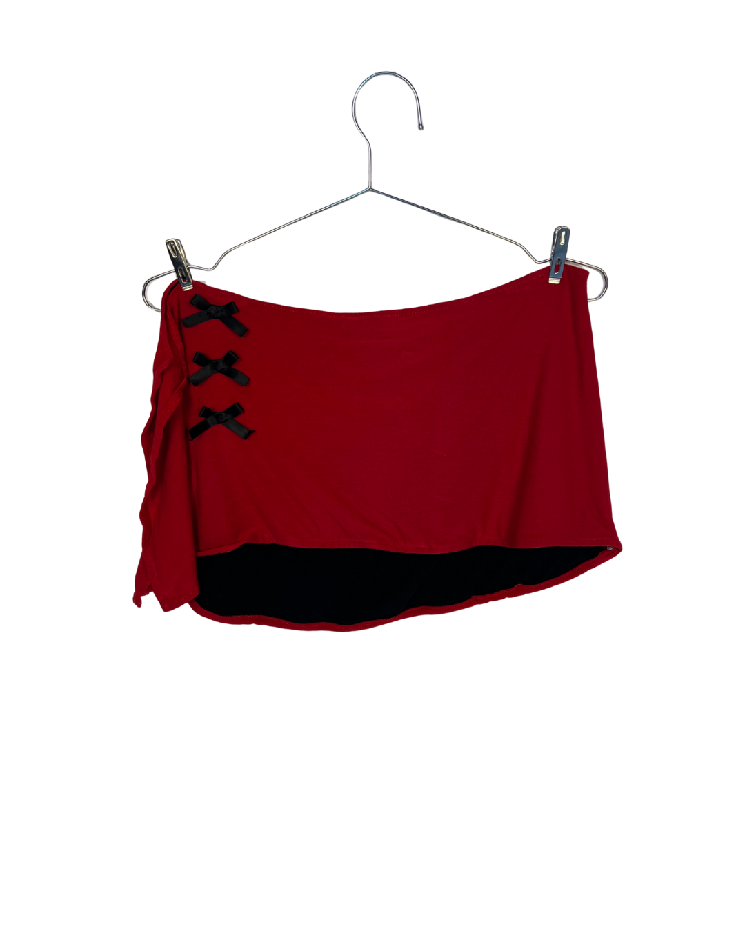 Red Mini Skirt- Medium