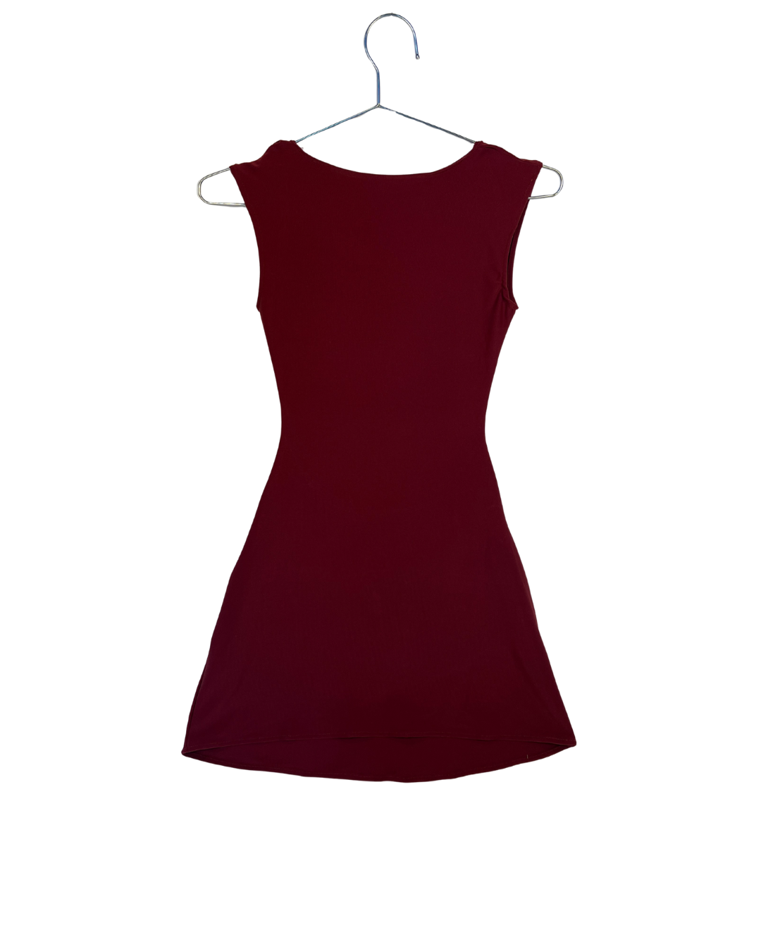 Sleeveless Burgundy Dress- Small