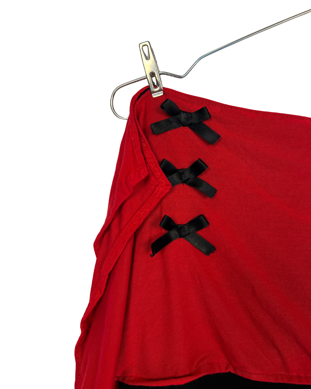 Red Mini Skirt- Medium