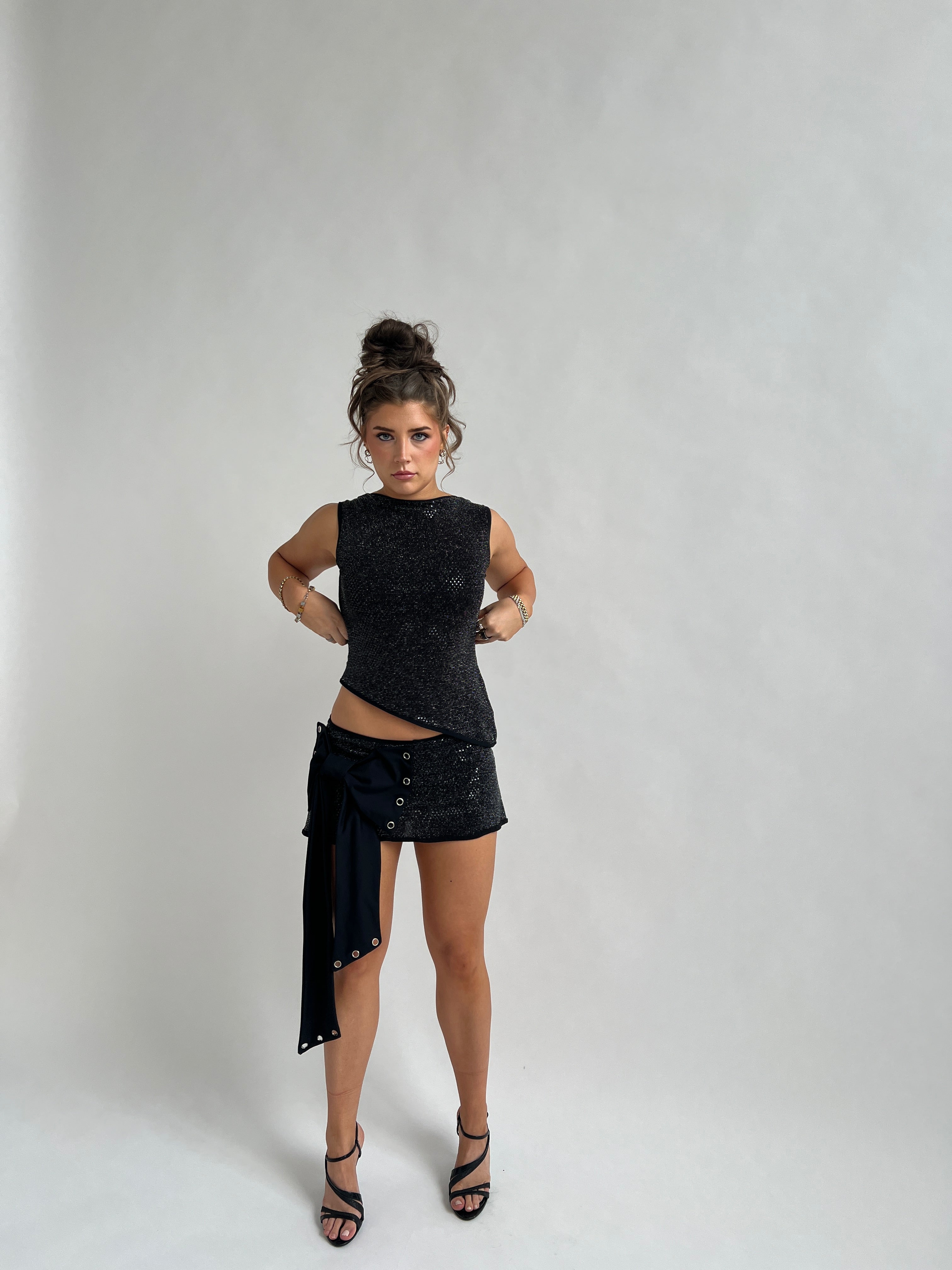 Stardust Backless Top