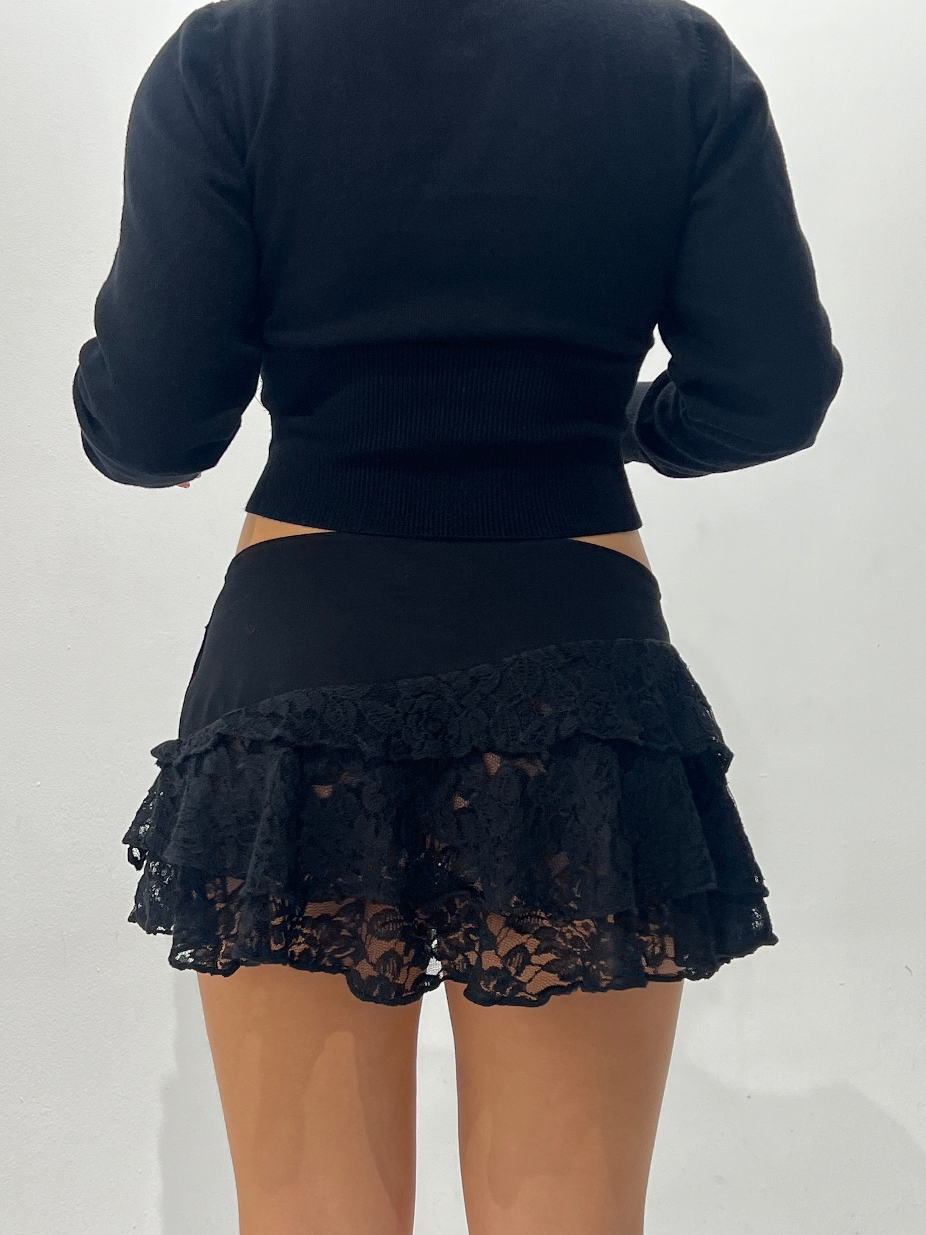 Lace Mini Skirt